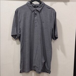 Men's Travis Mathew Gray Polo Shirt